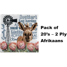Serviettes, Afrikaans, 20 Piece - 2 Ply